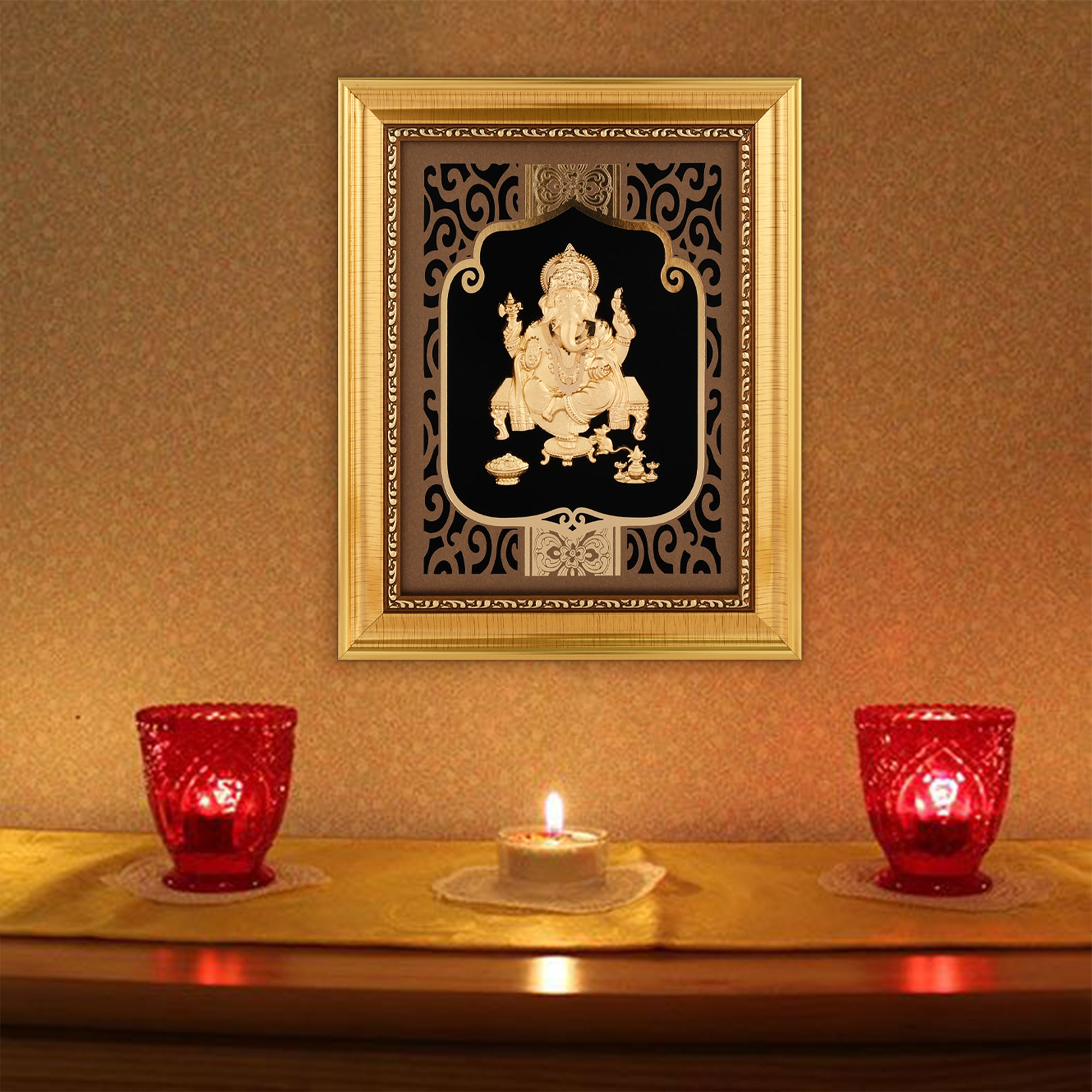 MOKSHA CRAFT Frame Ganesha: “God of new beginnings” 8*10