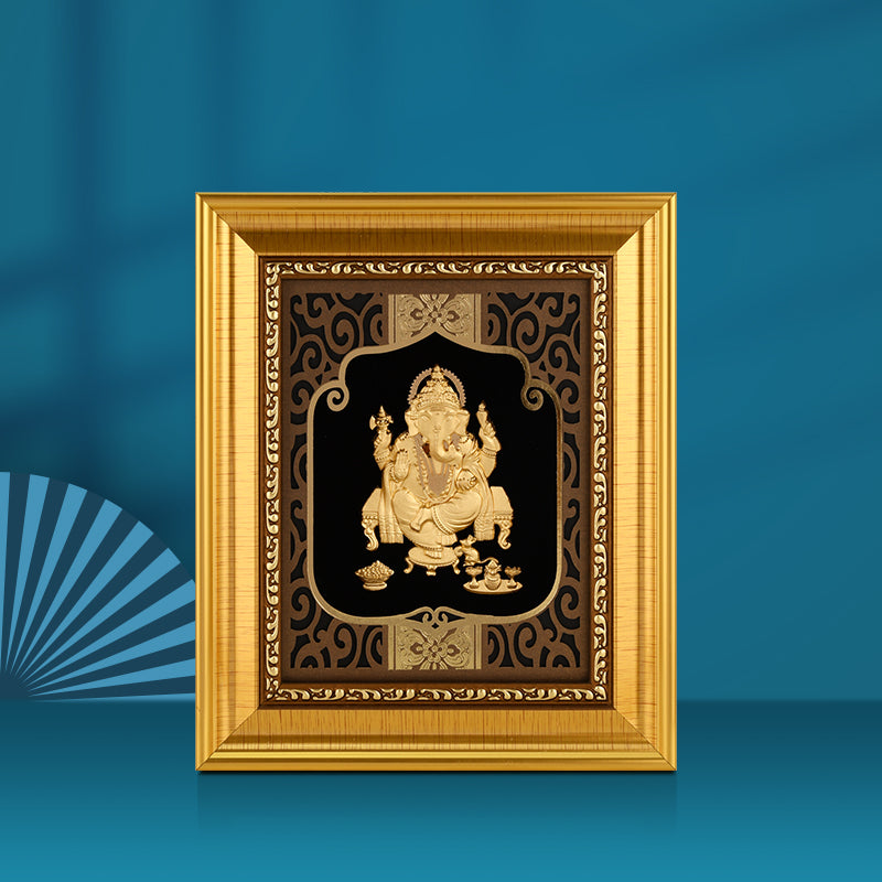 MOKSHA CRAFT Frame Ganesha: “God of new beginnings” 6*7