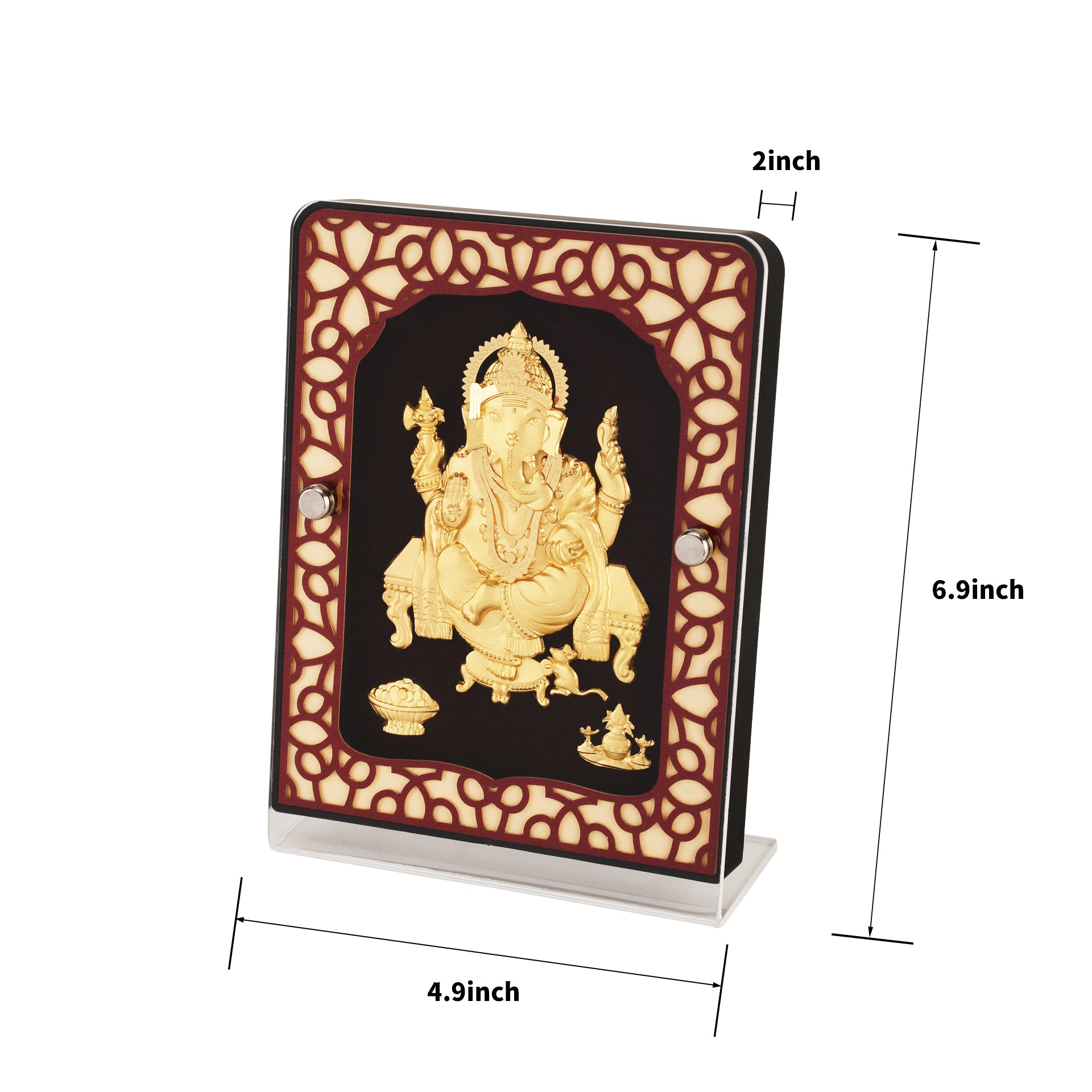 MOKSHA CRAFT Screen Ganesha: “God of new beginnings” 5*7